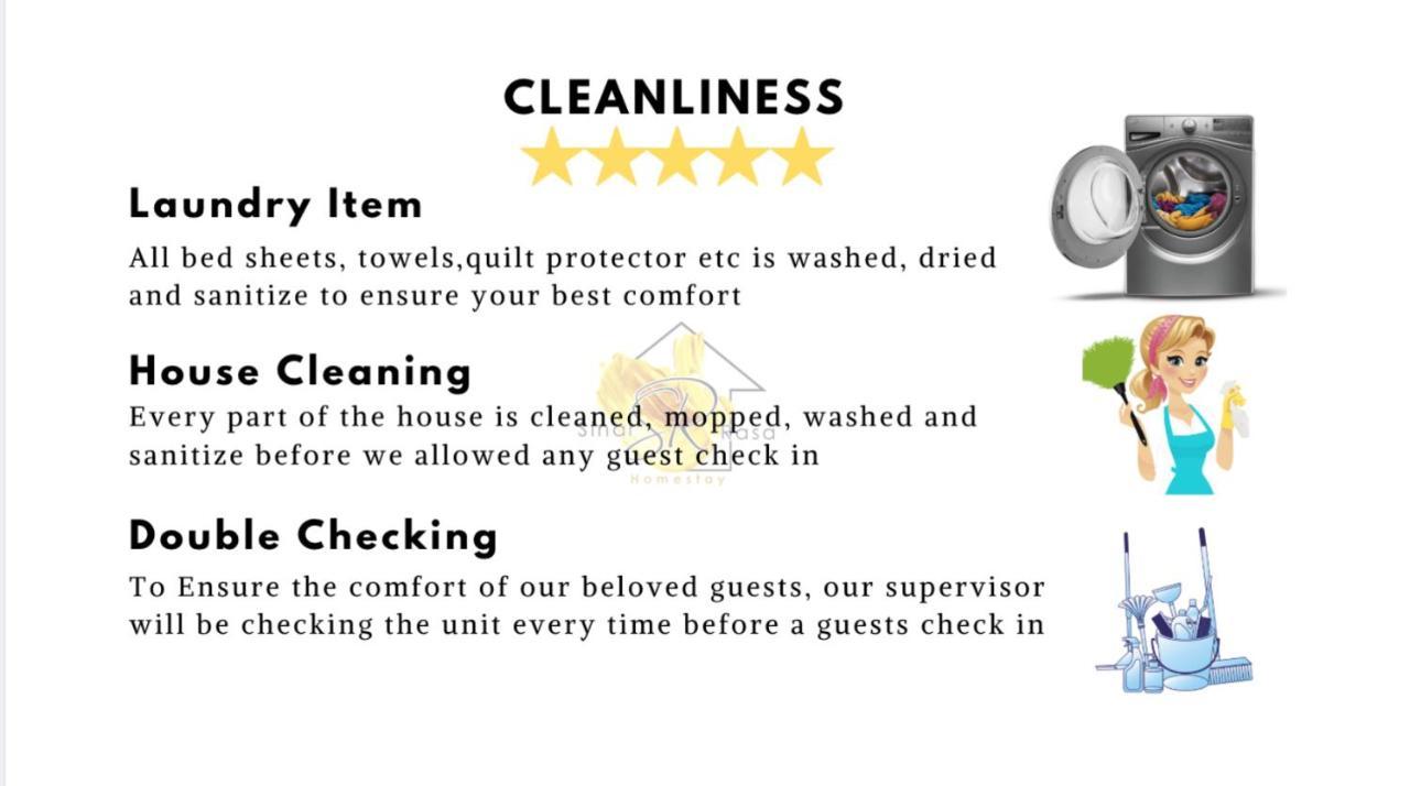 Sinar Rasa Homestay At I-Soho, I-City Shah Alam Ngoại thất bức ảnh A sample of a cleanliness policy