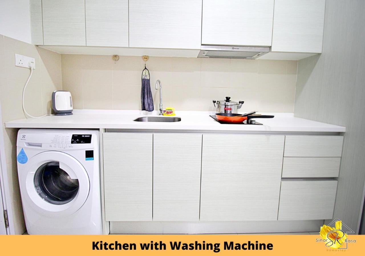 Sinar Rasa Homestay At I-Soho, I-City Shah Alam Ngoại thất bức ảnh Kitchen with washing machine